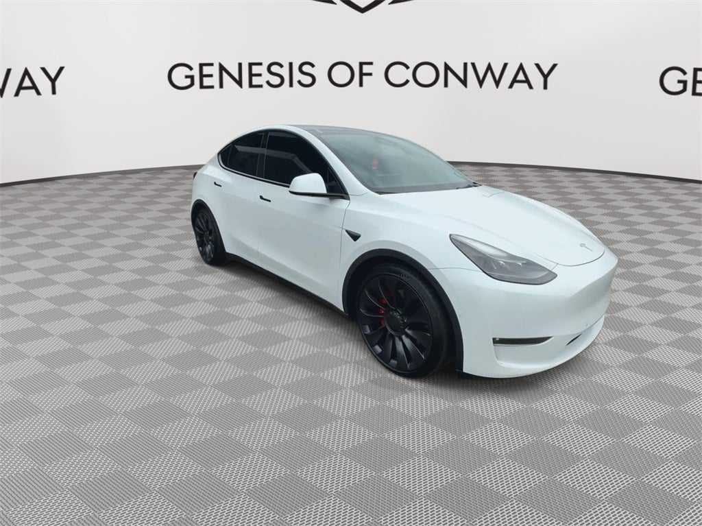 Used 2022 Tesla Model Y Performance with VIN 7SAYGDEF4NF382385 for sale in Conway, AR