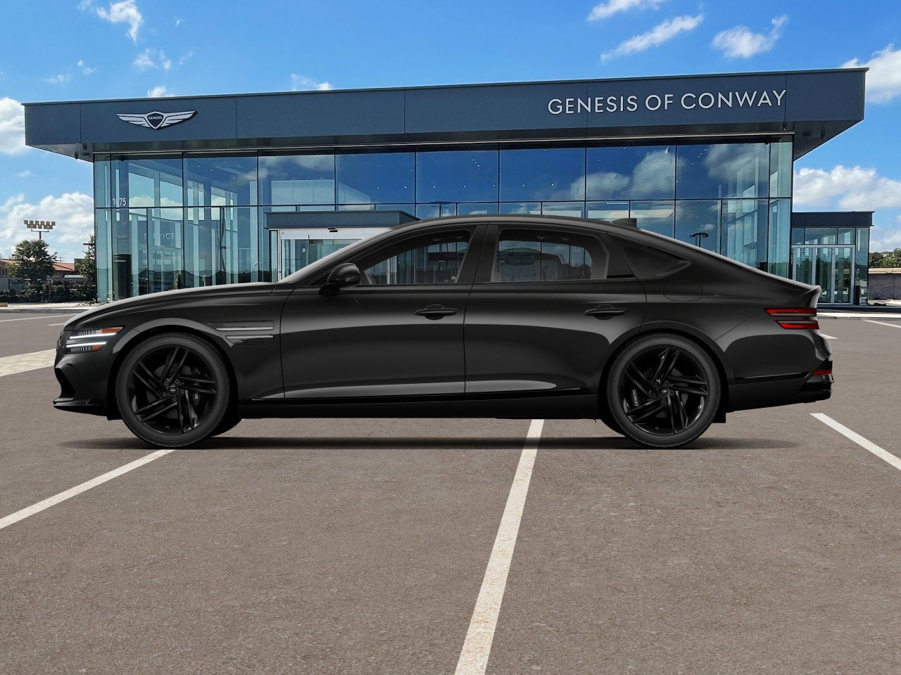 2026 Genesis G80 3.5T Prestige Black