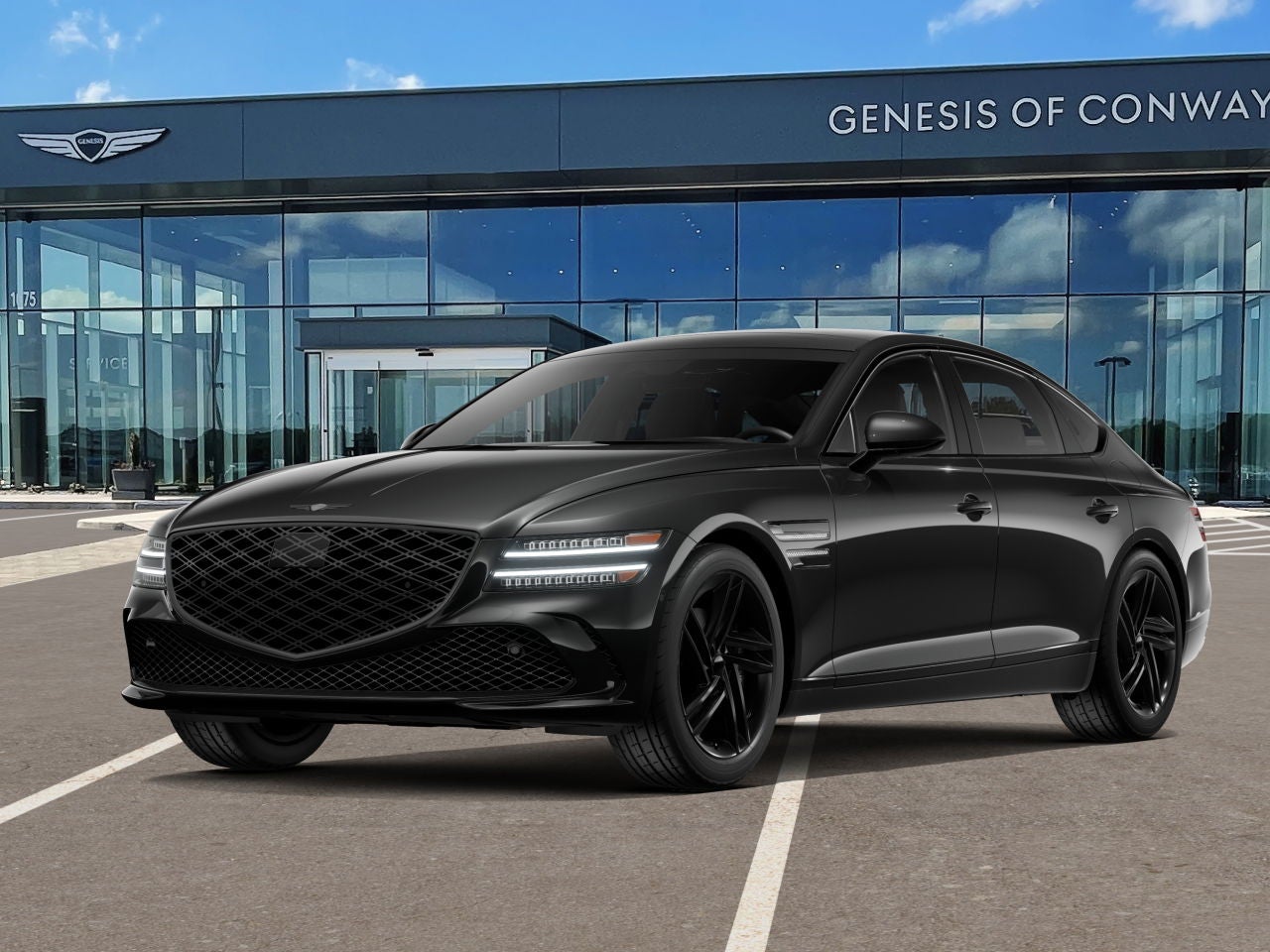 2026 Genesis G80 3.5T Prestige Black