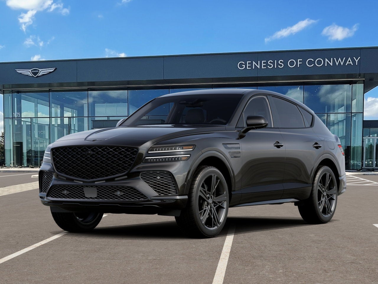 2027 Genesis GV80 Coupe 3.5T E-SC MHEV BLACK