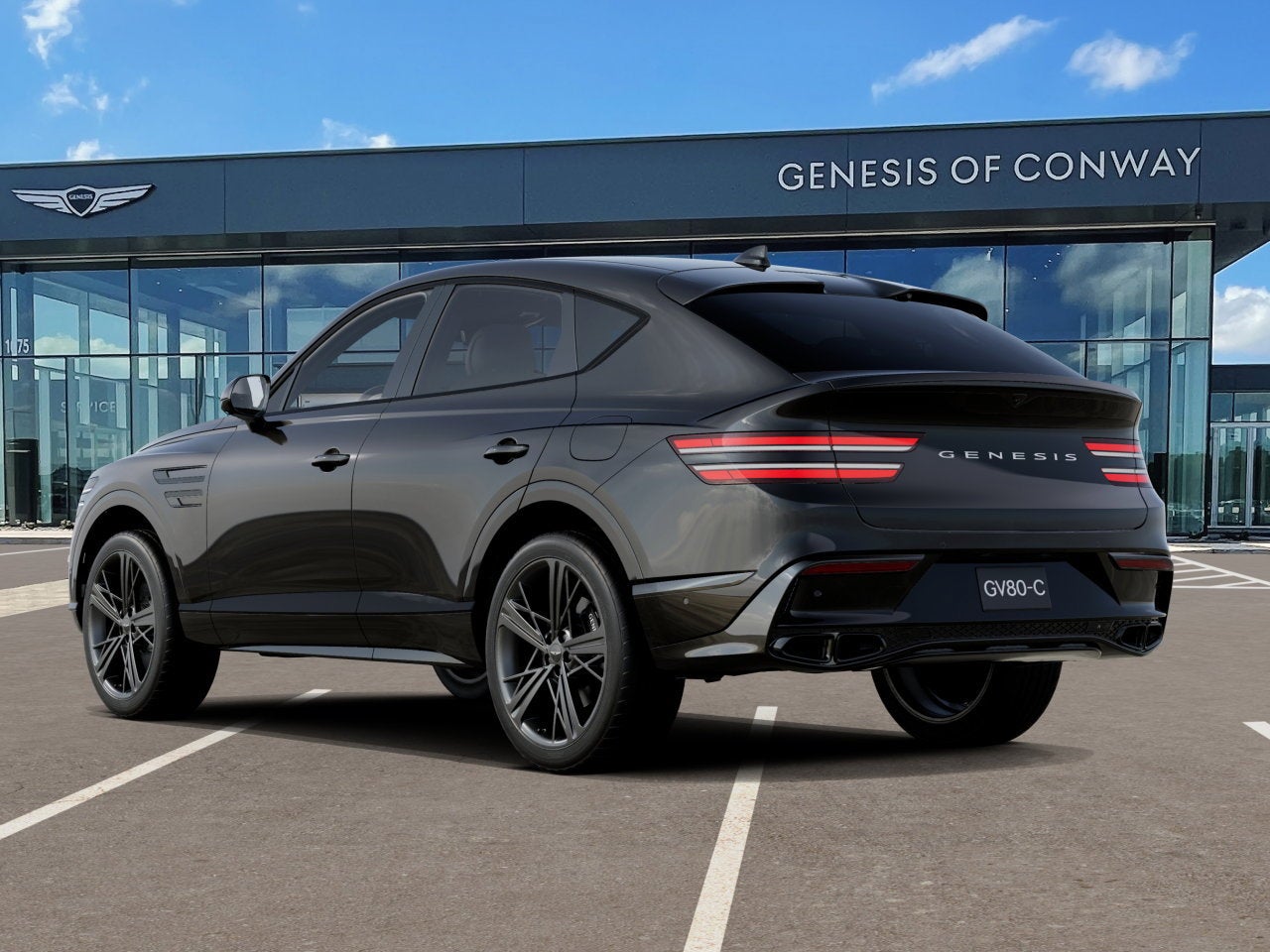 2027 Genesis GV80 Coupe 3.5T E-SC MHEV BLACK