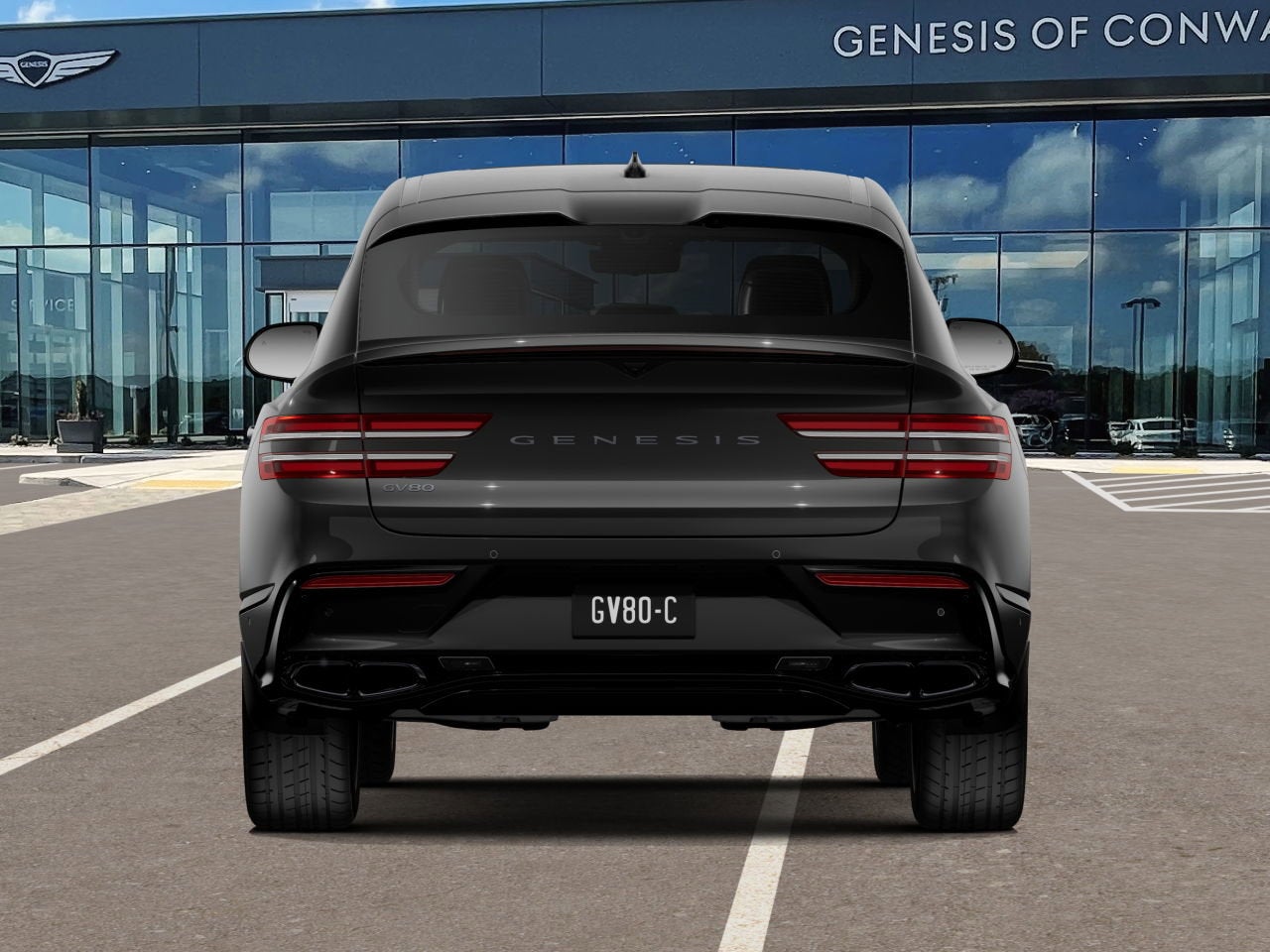 2026 Genesis GV80 Coupe 3.5T E-SC MHEV PRESTIGE BLACK
