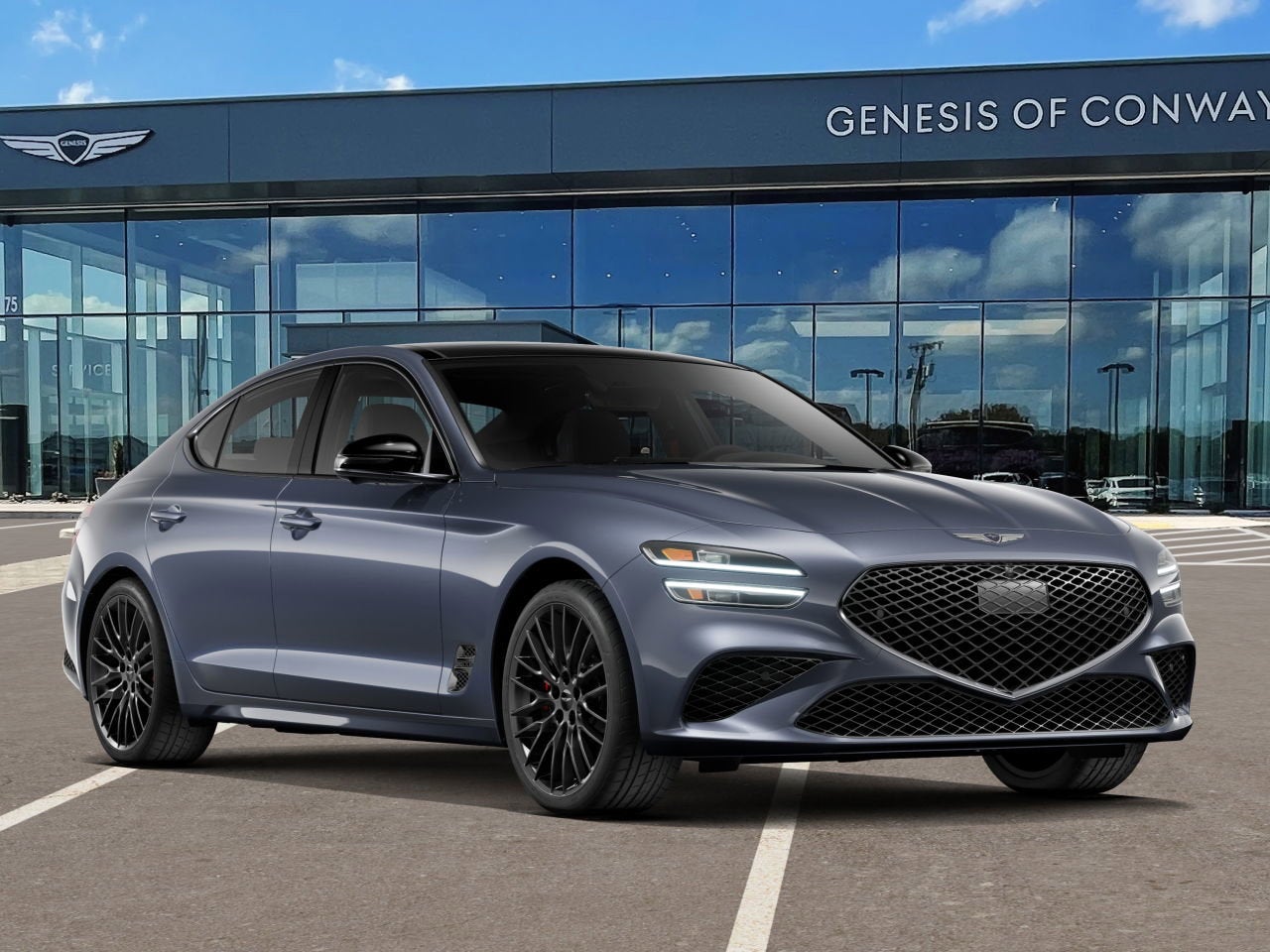 2026 Genesis G70 3.3T PRESTIGE GRAPHITE
