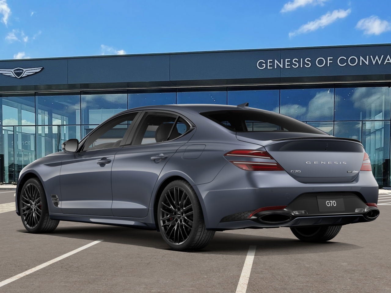 2026 Genesis G70 3.3T PRESTIGE GRAPHITE
