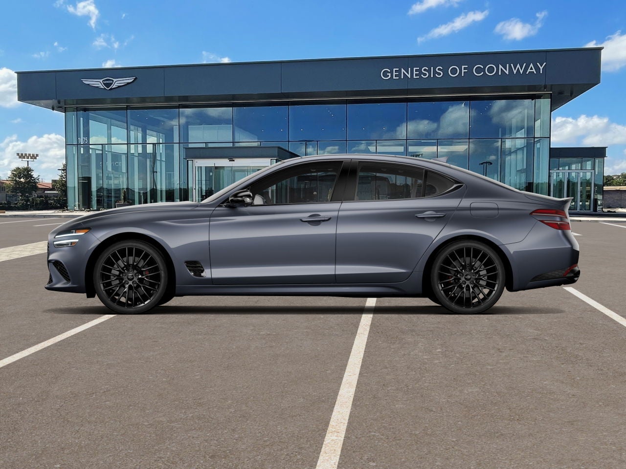 2026 Genesis G70 3.3T PRESTIGE GRAPHITE