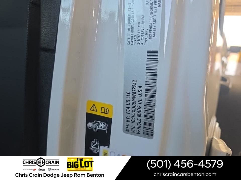 2021 Jeep Wrangler Unlimited Sport S