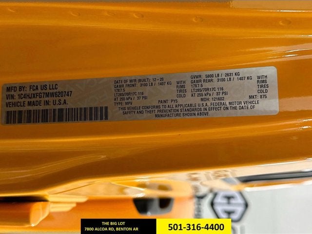 2021 Jeep Wrangler Unlimited Rubicon