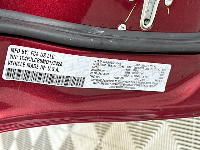 2021 Jeep Cherokee Latitude FWD