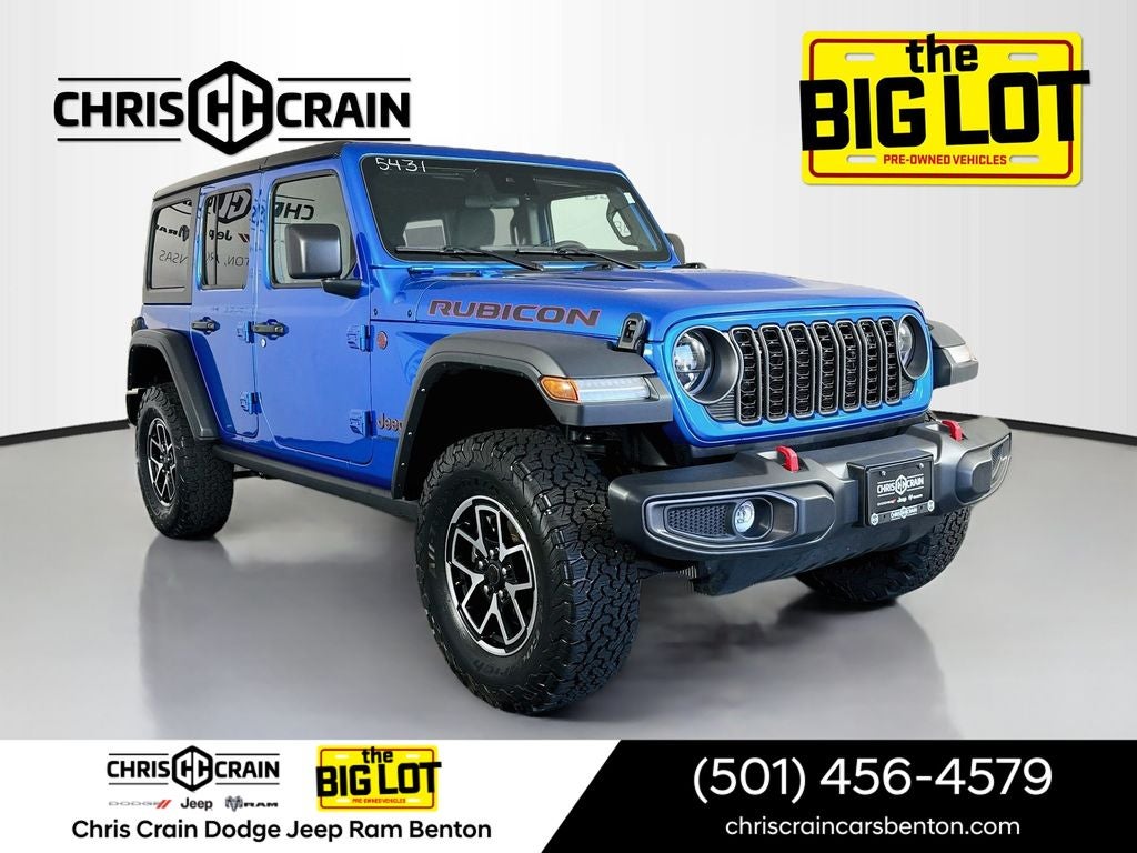 2025 Jeep Wrangler 4-Door Rubicon 4x4