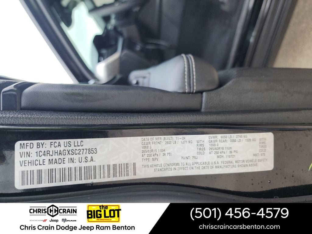 2025 Jeep Grand Cherokee Altitude 4x4