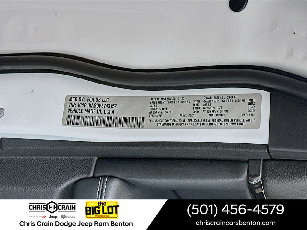 2023 Jeep Grand Cherokee L Altitude 4x4