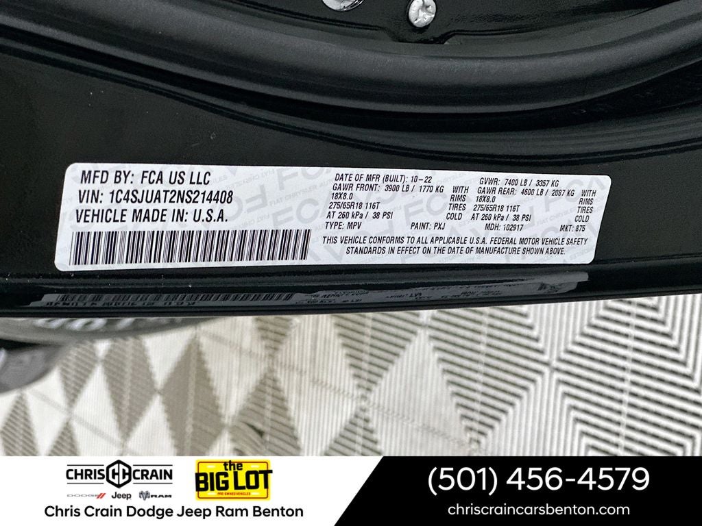 2022 Jeep Wagoneer Series I 4x2