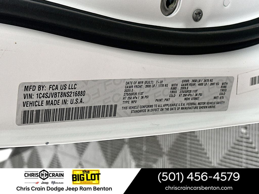 2022 Jeep Wagoneer Series II 4x4