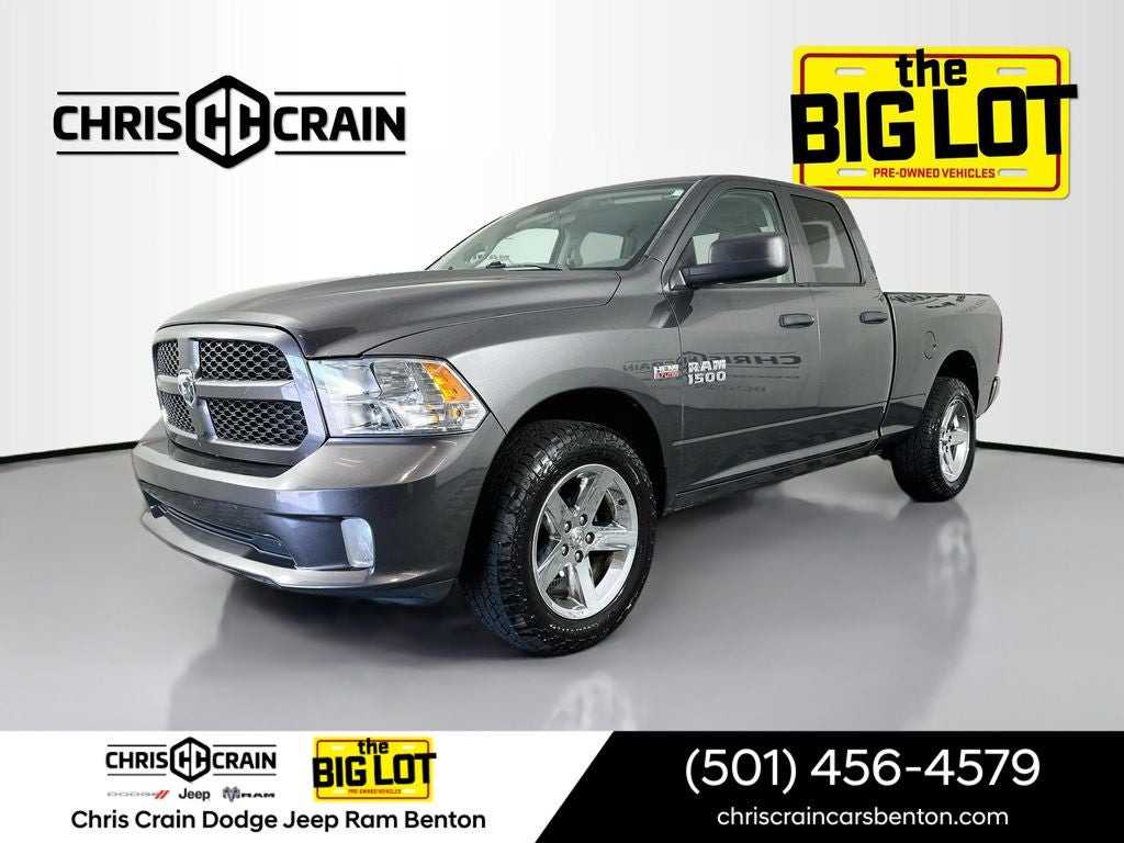 2018 RAM 1500 Express Quad Cab 4x4 6'4' Box