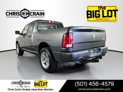 2018 RAM 1500 Express Quad Cab 4x4 6'4' Box