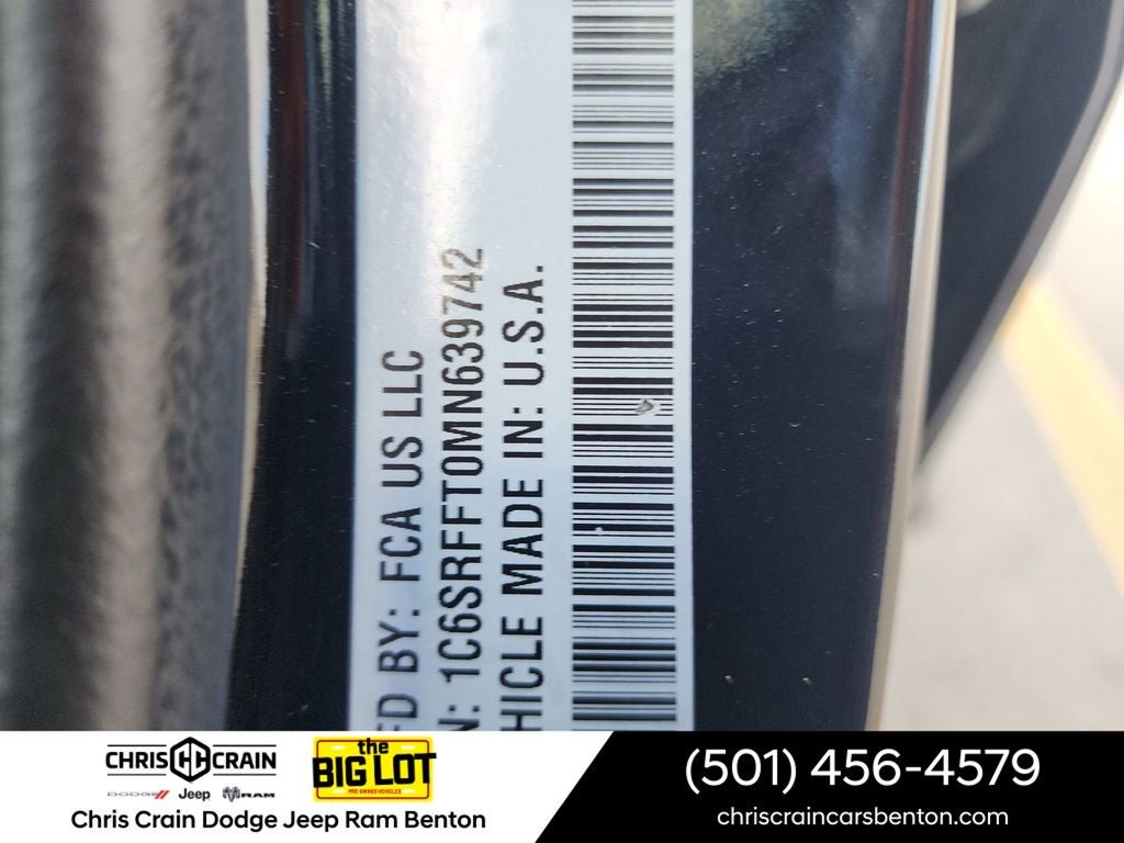 2021 RAM 1500 Lone Star Crew Cab 4x4 5'7' Box