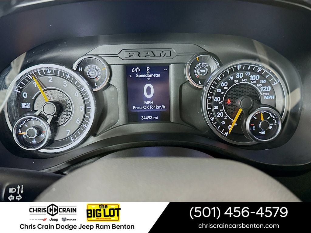 2022 RAM 1500 Big Horn Crew Cab 4x4 5'7' Box