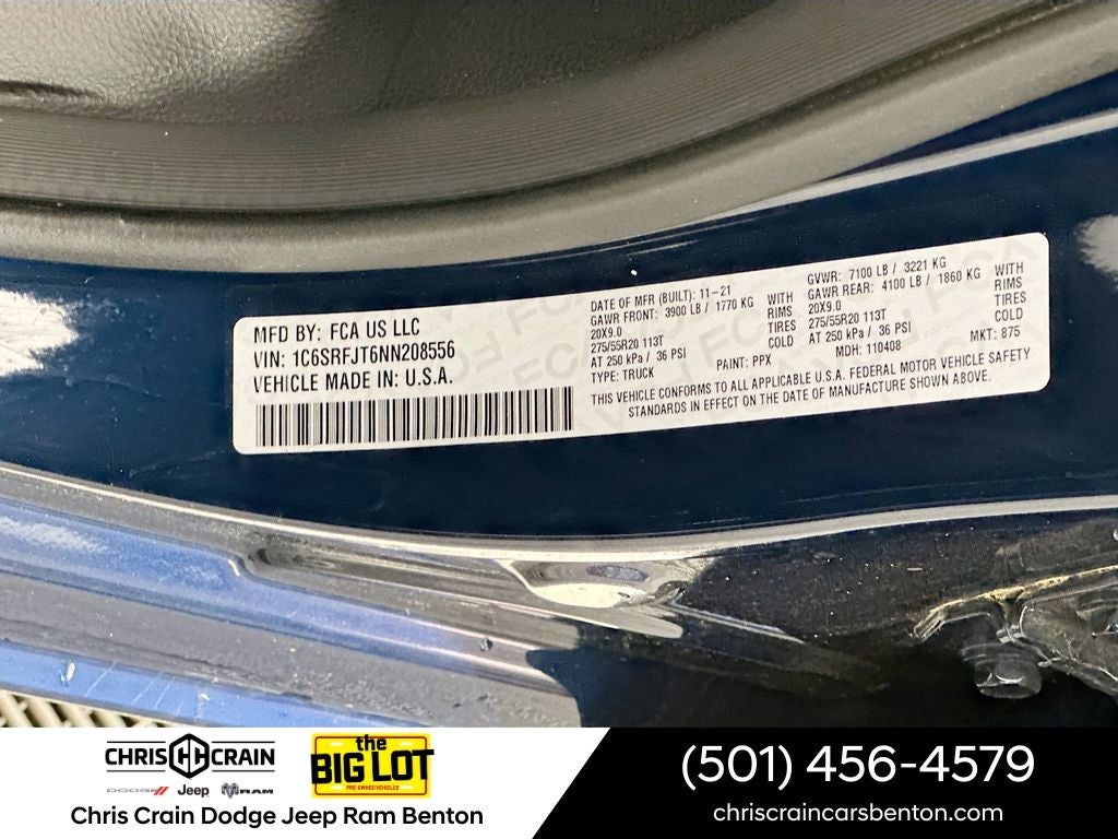 2022 RAM 1500 Laramie