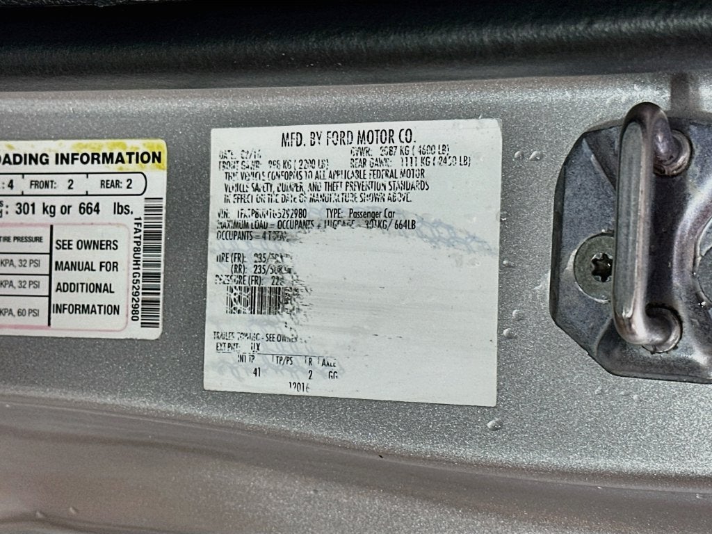 2016 Ford Mustang EcoBoost Premium