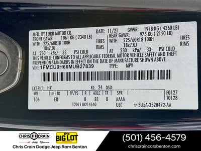 2021 Ford Escape SEL