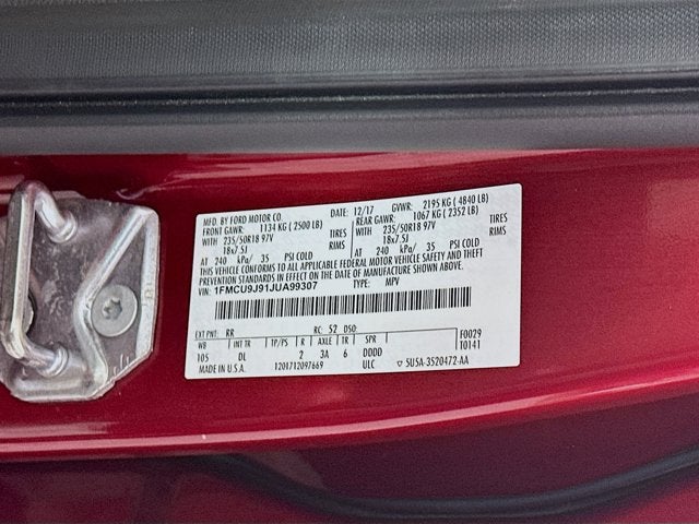 2018 Ford Escape Titanium