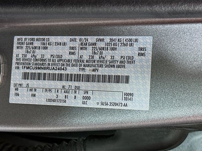 2024 Ford Escape ST-Line