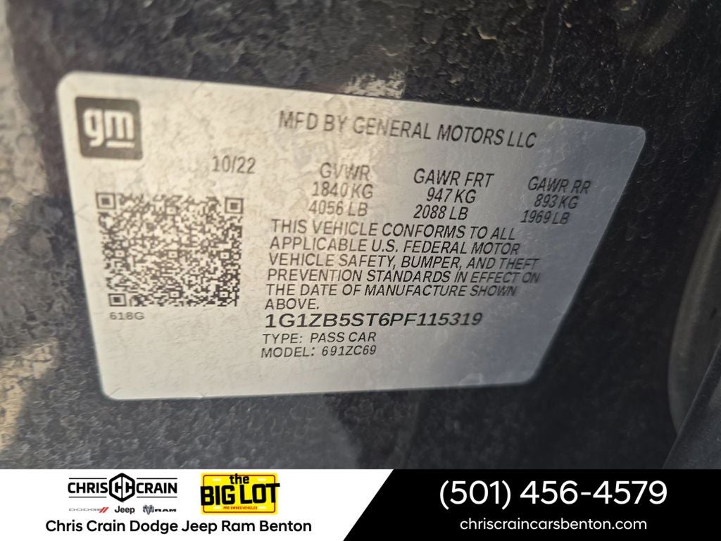 2023 Chevrolet Malibu LS 1LS