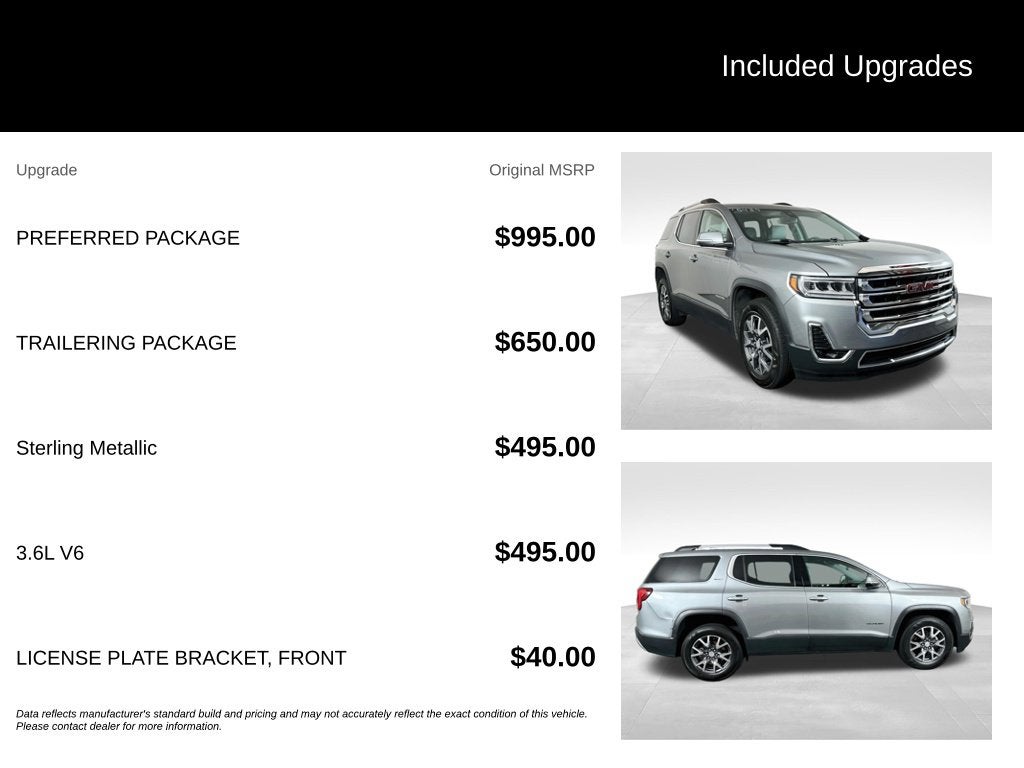 2023 GMC Acadia FWD SLT