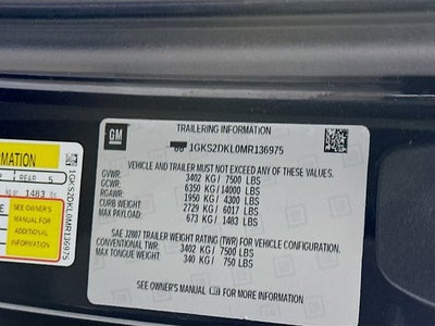 2021 GMC Yukon 4WD Denali