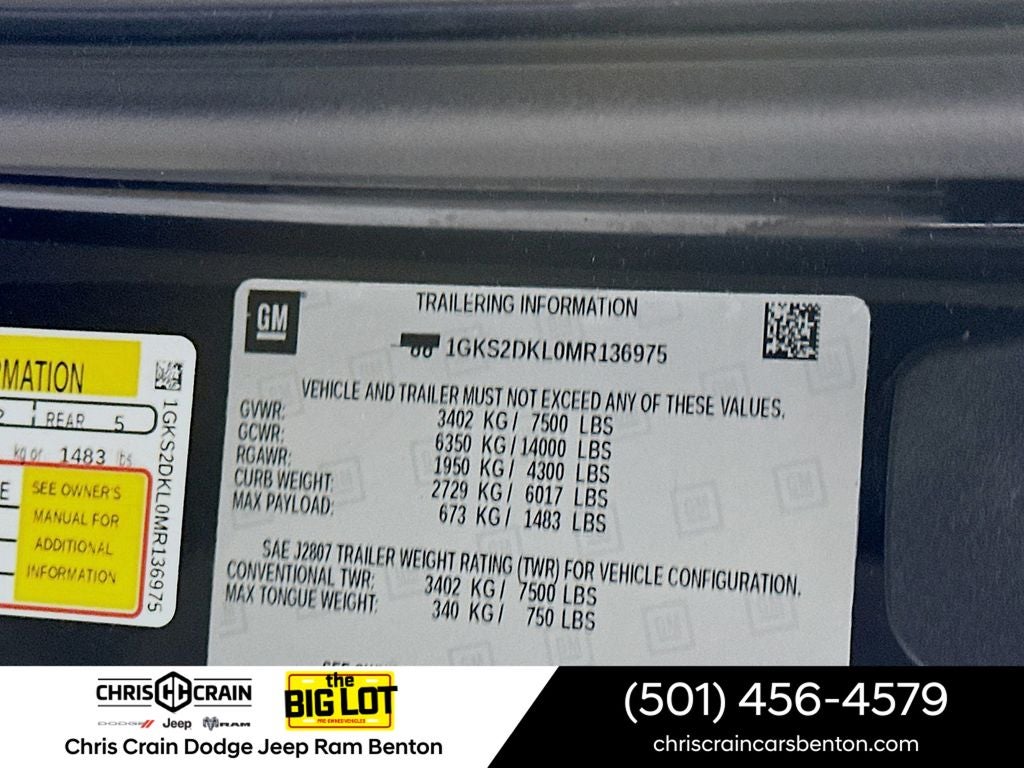 2021 GMC Yukon 4WD Denali