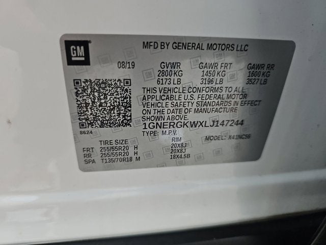 2020 Chevrolet Traverse LT Cloth