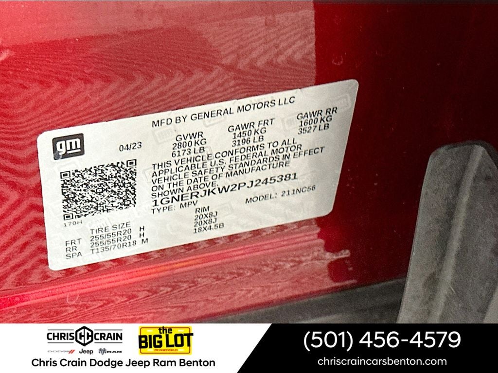 2023 Chevrolet Traverse FWD RS