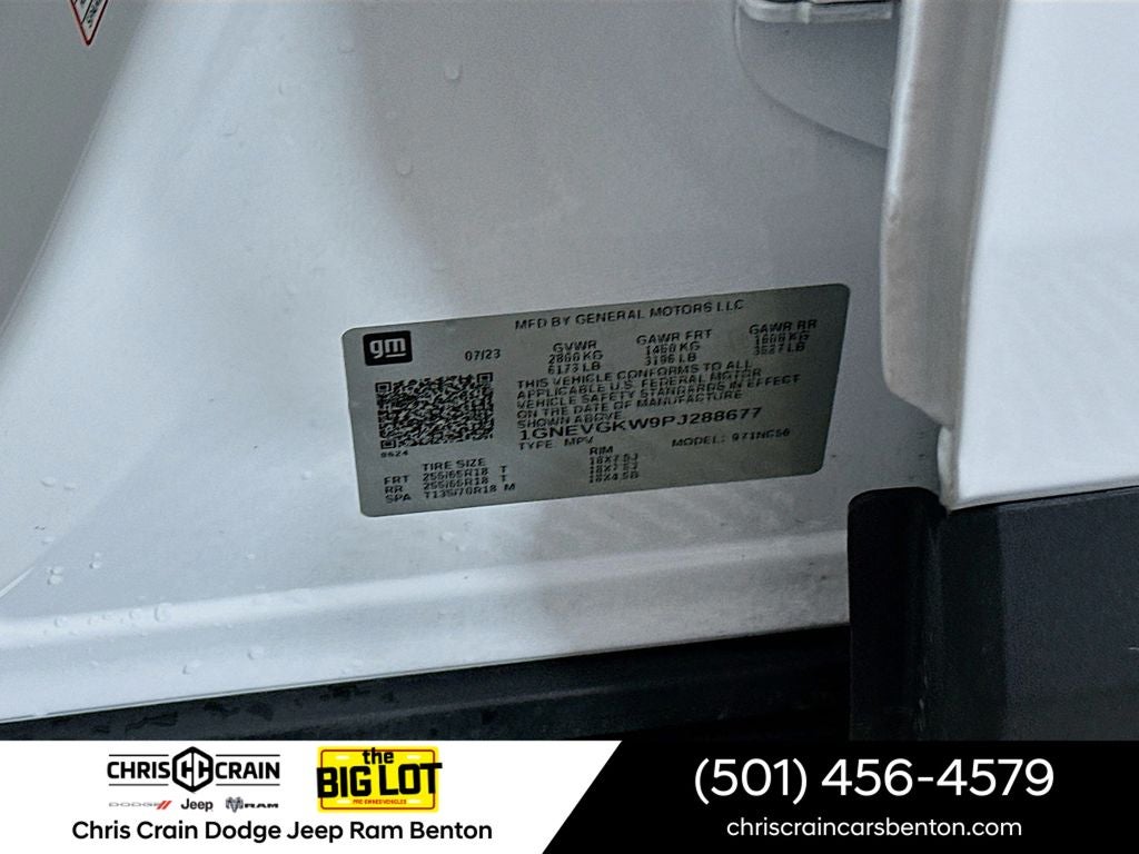 2023 Chevrolet Traverse AWD LT Cloth