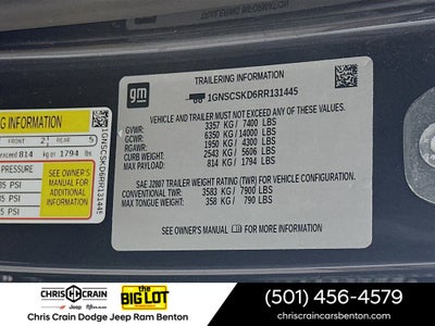 2024 Chevrolet Tahoe 2WD Premier