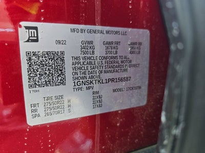 2023 Chevrolet Tahoe 4WD High Country