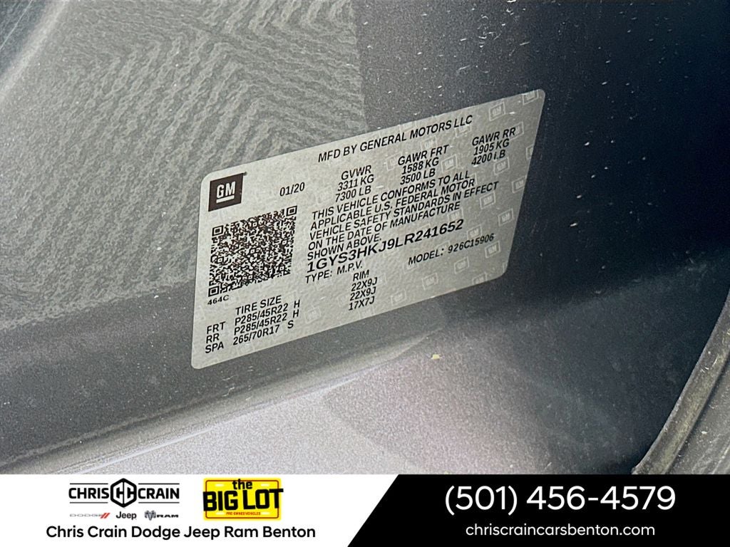 2020 Cadillac Escalade ESV 2WD Luxury