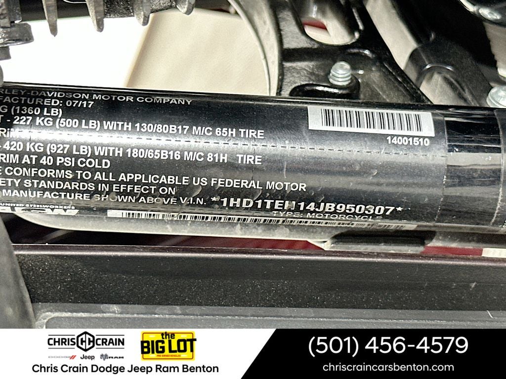 2018 Harley-Davidson CVO Limited FLHTKSE