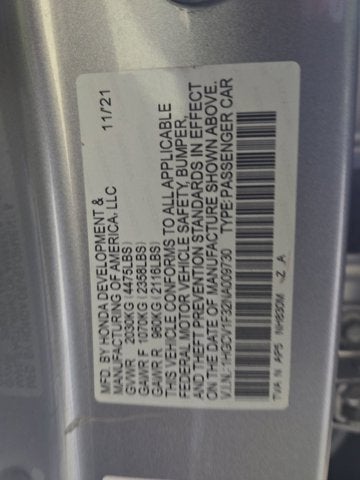 2022 Honda Accord Sport