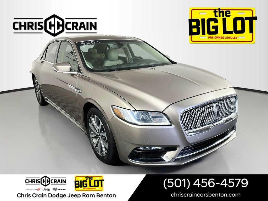 2018 Lincoln Continental Premiere