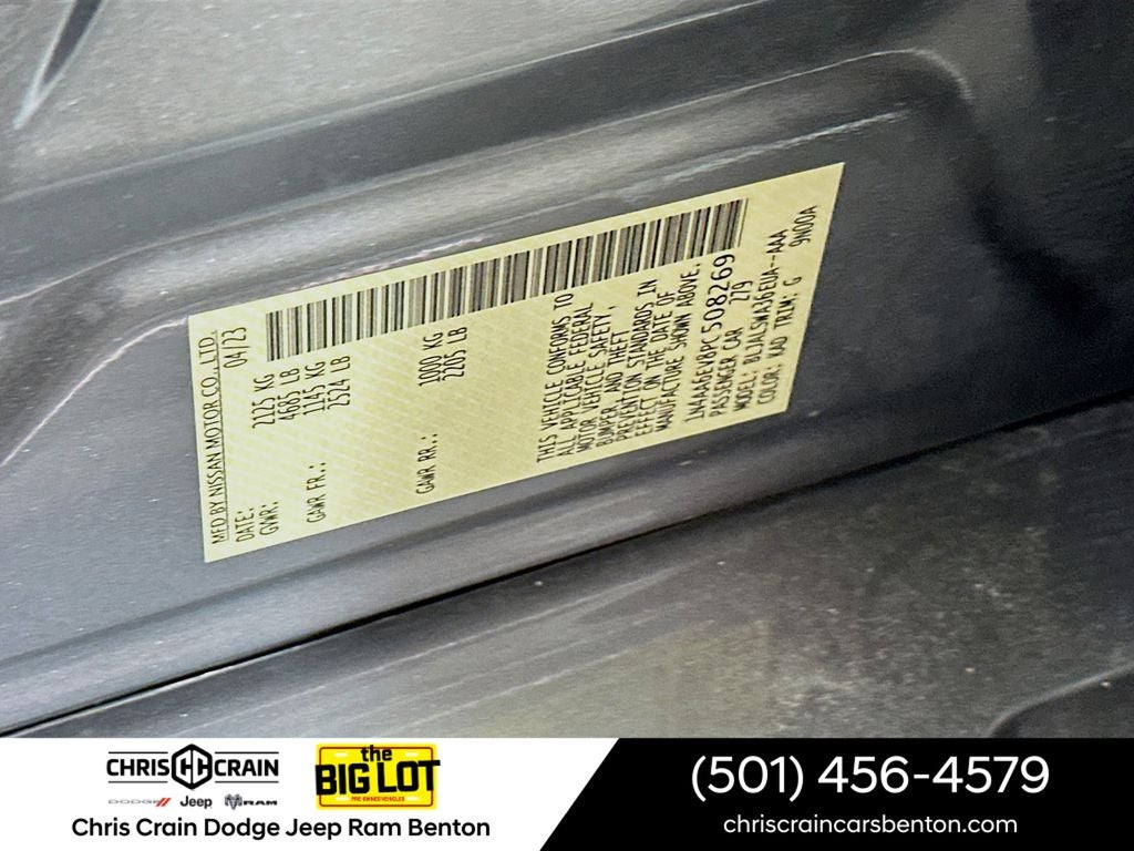 2023 Nissan Maxima SR Xtronic CVT