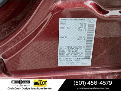 2025 Nissan Altima SV FWD