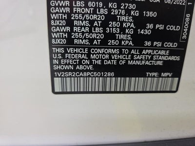 2023 Volkswagen Atlas 3.6L V6 SEL R-Line Black