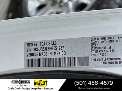 2024 RAM 2500 Big Horn Crew Cab 4x4 6'4' Box