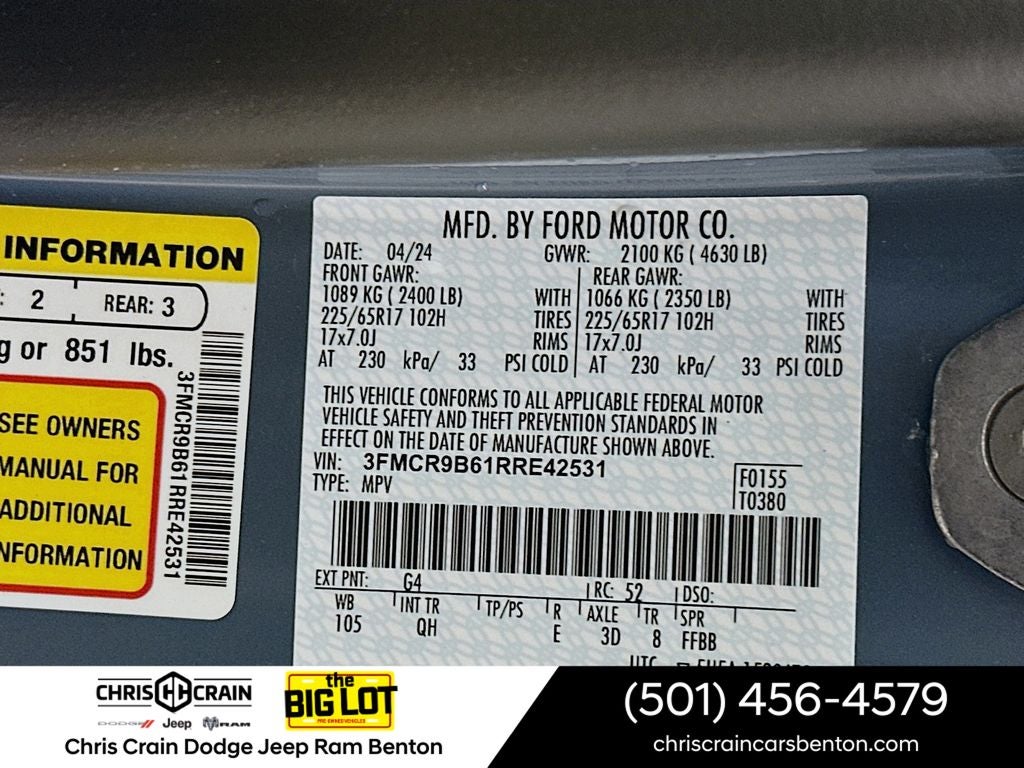 2024 Ford Bronco Sport Big Bend