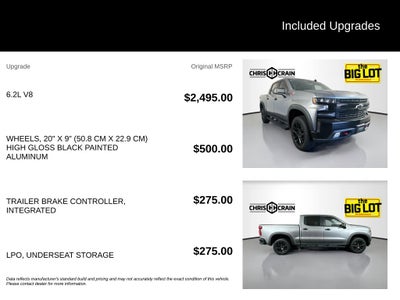 2021 Chevrolet Silverado 1500 4WD Crew Cab Short Bed LT Trail Boss