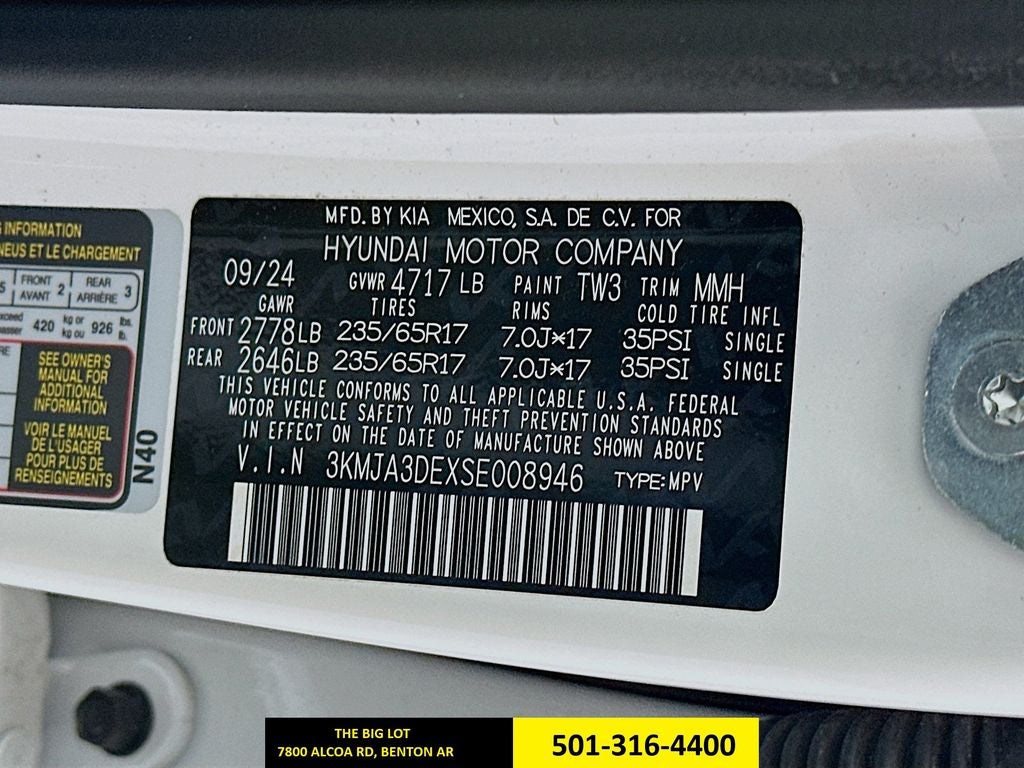 2025 Hyundai Tucson SE