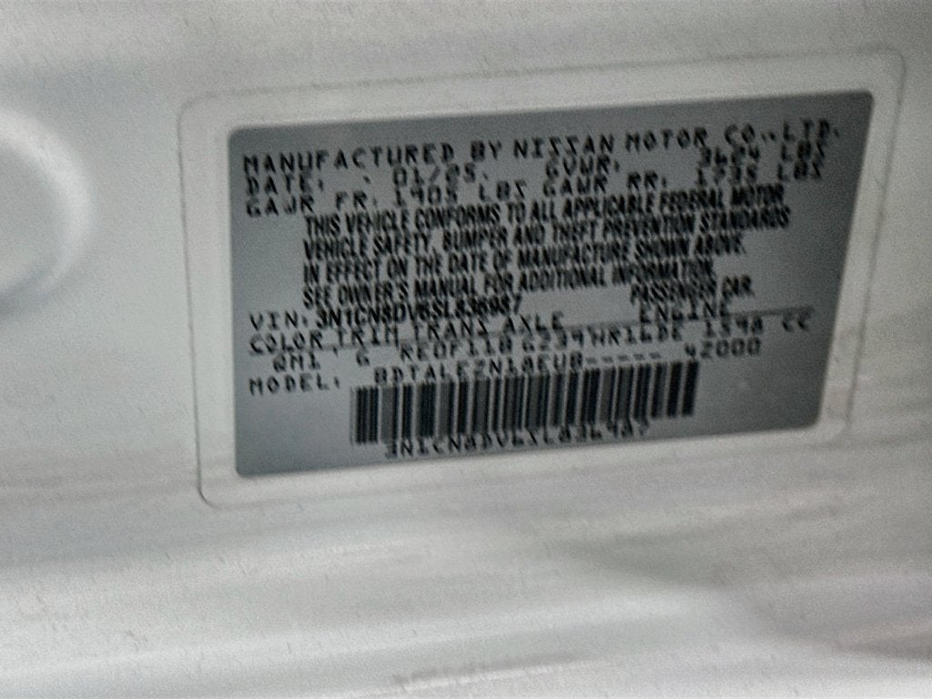 2025 Nissan Versa 1.6 S