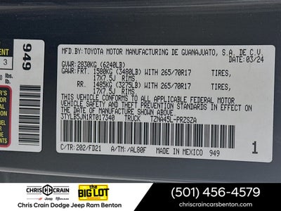 2024 Toyota Tacoma TRD Off-Road