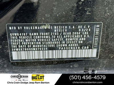 2025 Volkswagen Jetta 1.5T S