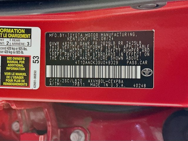 2025 Toyota Camry XSE